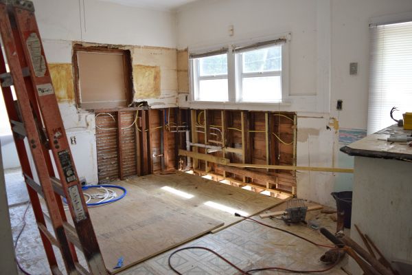 Bathroom Demolition in Evanston