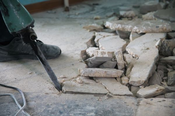 Concrete Slab Removal in Evanston