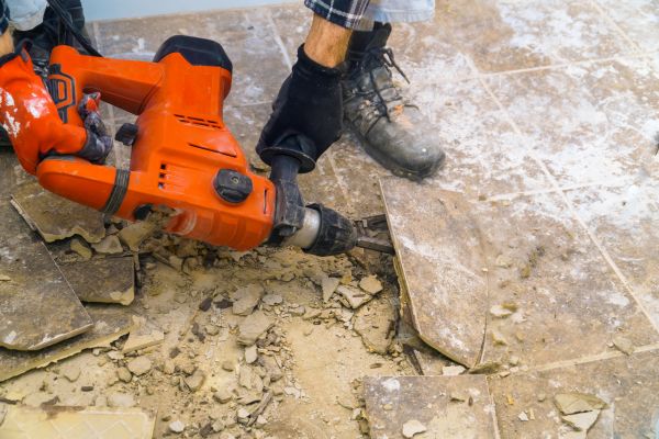 Floor Demolition in Evanston
