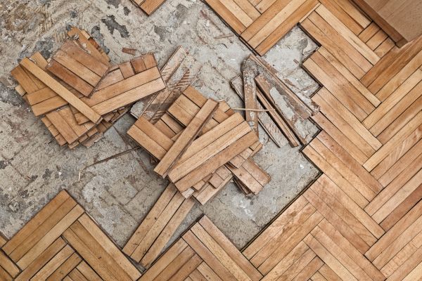 Flooring Demolition in Evanston