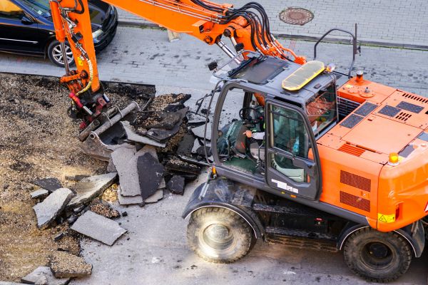 Asphalt Demolition in Evanston