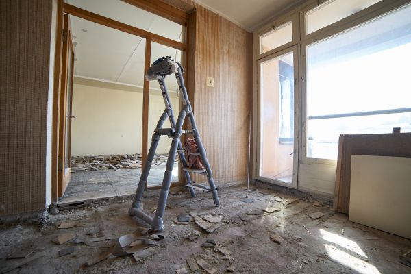 Interior Renovation Demolition in Evanston